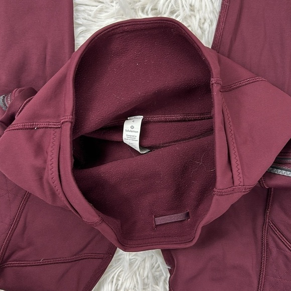 Lululemon Toasty Tech Tight II Garnet - Picture 3 of 6